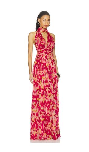ROBE MAXI RUCHED SASH MAXI DRESS en . Taille S. Also en M, L, XL - ROCOCO SAND - Modalova