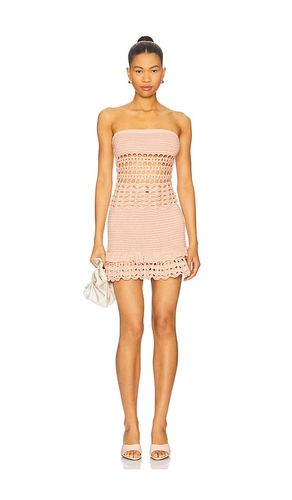 ROBE EN CROCHET ORNÉE DE PERLES VALI en . Taille M. Also en L, XL - retrofete - Modalova