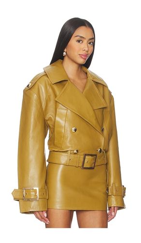 BLOUSON EN CUIR MALENE en . Taille S. Also en M - retrofete - Modalova