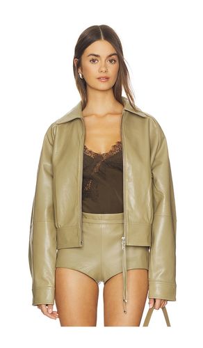 Mariel Leather Jacket en . Taille M. Also en S, XS, XXS - retrofete - Modalova