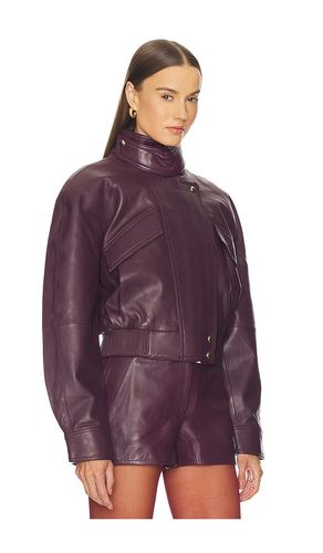 BLOUSON EN CUIR LYKKE en . Taille S. Also en M - retrofete - Modalova