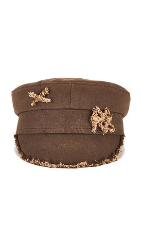 CASQUETTE MONOGRAM-EMBELLISHED FRINGED en . Taille L. Also en M, S - Ruslan Baginskiy - Modalova