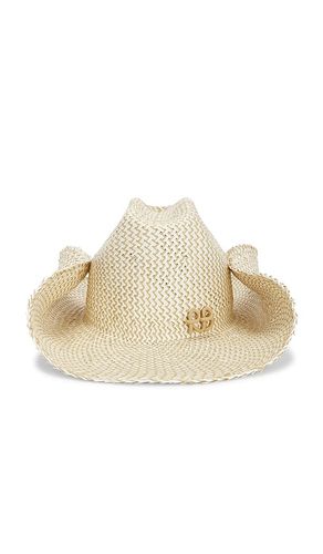 CHAPEAU DE COWBOY MONOGRAM-EMBELLISHED STRAW COWBOY HAT en . Taille S. Also en M, L - Ruslan Baginskiy - Modalova