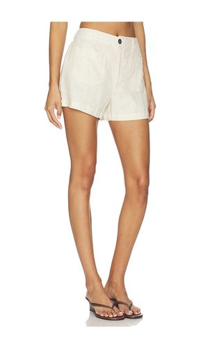 SHORT EN LIN LINEN MARINE en . Taille 24. Also en 25, 26, 27, 28, 29, 30 - Sanctuary - Modalova