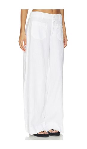 PANTALON LARGE THE LINEN MARINE WIDE LEG PANT en . Taille 26. Also en 25, 27, 28, 30 - Sanctuary - Modalova
