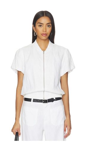 Everly Linen Bomber Top en . Taille S. Also en L - Sanctuary - Modalova