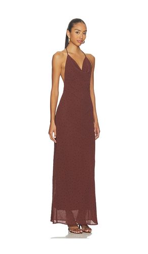 ROBE NADENE DIAMANTE HALTER MAXI en . Taille S. Also en M - SNDYS - Modalova