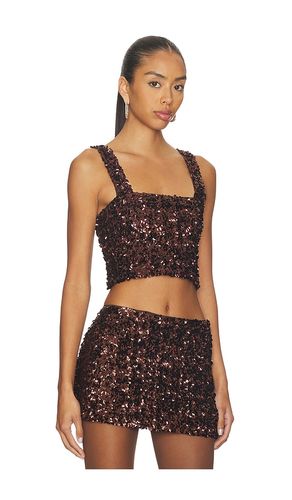 Asher Sequin Crop Top en . Taille S. Also en XS, M, L, XXL - SNDYS - Modalova