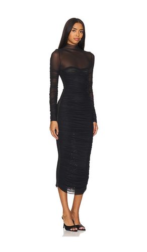 ROBE MI-LONGUE TRINA MESH RUCHED en . Taille XS. Also en M - SEROYA - Modalova