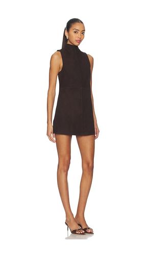ROBE EN DAIM CARINA en . Taille XS. Also en S, M, L - SEROYA - Modalova