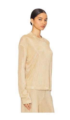 HAUT EN MAILLE MÉTALLISÉE HANA en . Taille L. Also en XXS - SEROYA - Modalova