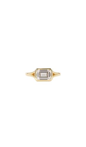 BAGUE EMERAL CUT BEZEL en . Taille 7. Also en 8 - SHASHI - Modalova