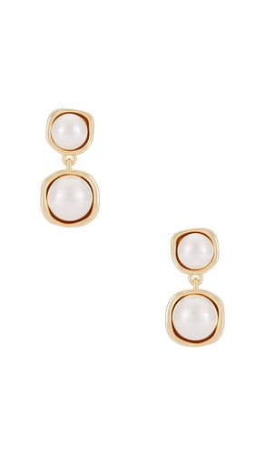 BOUCLES D'OREILLES PERLE NOOR in - SHASHI - Modalova