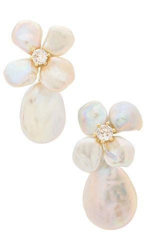 BOUCLES D'OREILLES PENDANTES CLEO en - SHASHI - Modalova