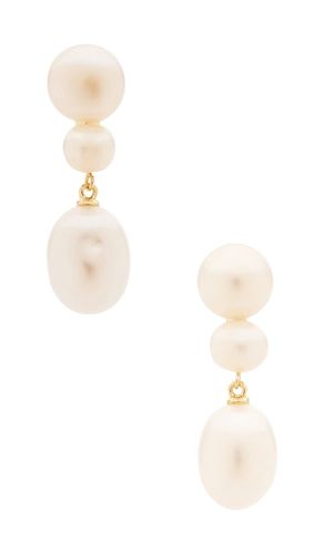 BOUCLES D'OREILLES PENDANTES BIANCA en - SHASHI - Modalova