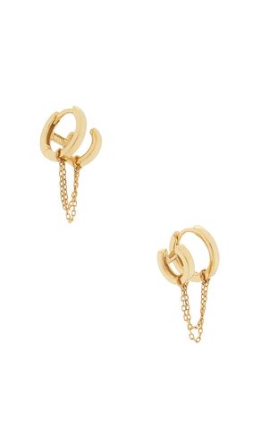 BOUCLES D'OREILLES HUGGIE KATERINA en - SHASHI - Modalova
