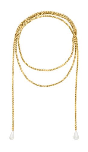 SHASHI COLLIER en Metallic Gold - SHASHI - Modalova
