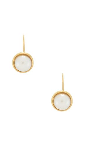 BOUCLES D'OREILLES PENDANTES BEZEL en - SHASHI - Modalova