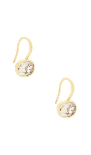 BOUCLES D'OREILLES PENDENTIF OVAL en - SHASHI - Modalova