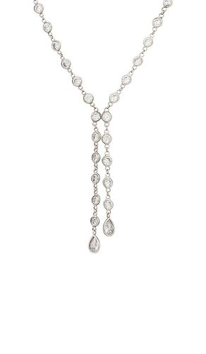 COLLIER LARIAT À FACETTES en - SHASHI - Modalova