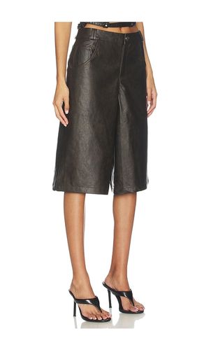 Vala Faux Leather Short en . Taille XS. Also en XXS, S, M, L - superdown - Modalova