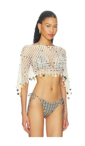 Maris Crochet Poncho en . Taille L. Also en M, S, XS - superdown - Modalova