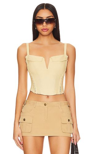 Leslie Cargo Corset Top in . Size S, XL, XS - superdown - Modalova