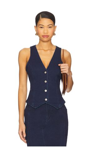 Darlah Denim Vest Top in . Size M, S - superdown - Modalova