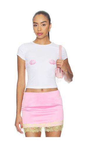Trysta Baby Tee en . Taille XXS. Also en XS, S, M, L - superdown - Modalova