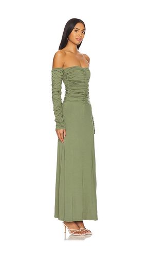 ROBE MAXI RUCHED LONG SLEEVE en . Taille S. Also en M - SWF - Modalova