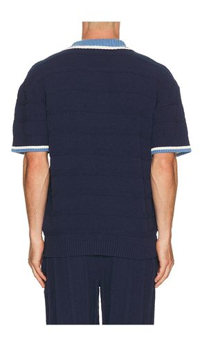 Structured Knitted Loose Fit Polo en . Taille L. Also en M, S, XL/1X, XXL/2X - Scotch & Soda - Modalova