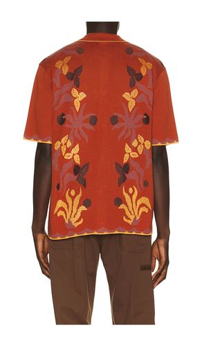 T-SHIRT MANCHES COURTES KNITTED JACQUARD en . Taille S. Also en XL/1X, XXL/2X - Scotch & Soda - Modalova