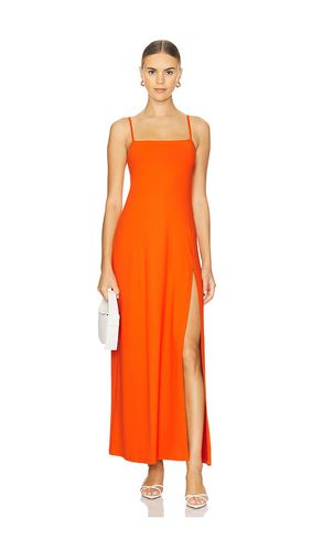 ROBE WIDE STRAP FLARE SLIT in . Size M, S - Susana Monaco - Modalova