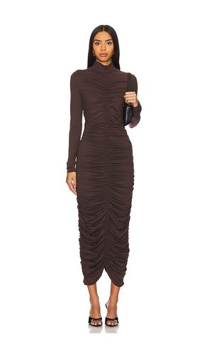 ROBE MOCK GATHERED LONG SLEEVE in . Size S, XS - Susana Monaco - Modalova