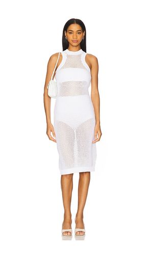 Netting Racer Tank Dress in . Size M, S, XL - Susana Monaco - Modalova