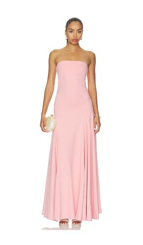 ROBE TUBE À TAILLE FRONCÉE en . Taille L. Also en M, S - Susana Monaco - Modalova