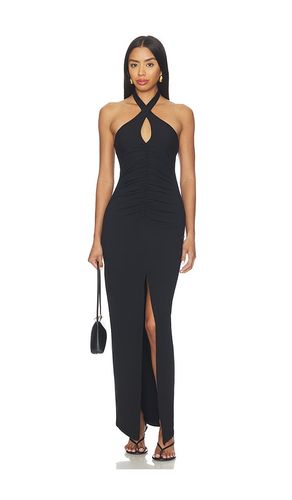 ROBE CROISÉE ET FRONCÉE DEVANT en . Taille M. Also en S, XS - Susana Monaco - Modalova