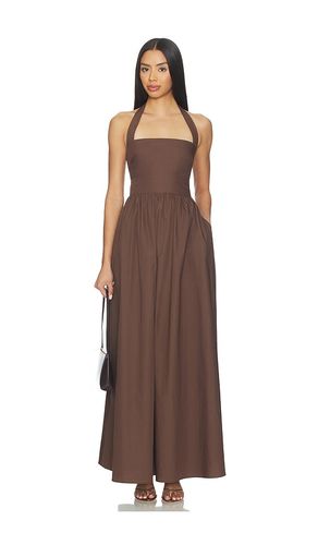 ROBE POPLIN TIE HALTER en . Taille L. Also en M - Susana Monaco - Modalova