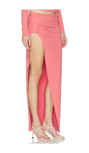 JUPE SIDE GATHERED WITH ATTACHED BODYSUIT LINING en . Taille L. Also en M, S, XL - Susana Monaco - Modalova