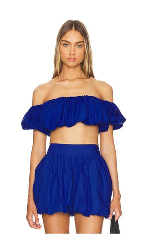 TOP CROPPED PUFF SLEEVE in . Size M, S, XS - Susana Monaco - Modalova