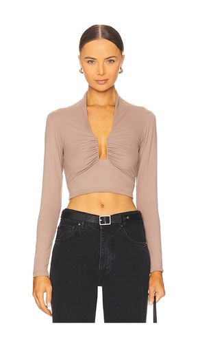 Square Wire Long Sleeve Top in . Size M, S, XS - Susana Monaco - Modalova