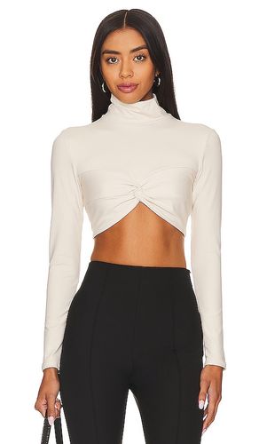 TOP CROPPED ENCOLURE MONTANTE TORSADÉE in . Size M, S - Susana Monaco - Modalova