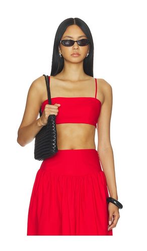 Poplin Crop String Top en . Taille M. Also en S, XS - Susana Monaco - Modalova