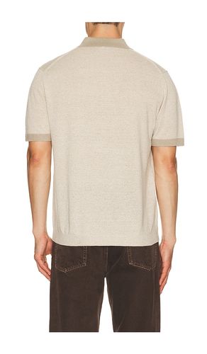 Silk Linen Short Sleeve Polo en . Taille S. Also en M, L - Theory - Modalova