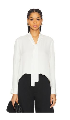 Open Neck Tie Blouse in . Size M, S, XL, XS - Theory - Modalova