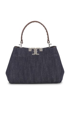 MINI-SACOCHE EN DENIM ELEANOR en - Tory Burch - Modalova