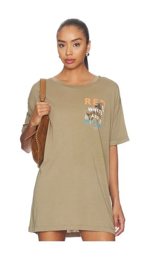T-SHIRT RED WHITE AND MALIBU OVERSIZED en . Taille L. Also en M, S - The Laundry Room - Modalova