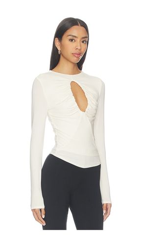 TOP AVEC DÉCOUPE GOUTTE D'EAU DEMI en . Taille L. Also en M, S, XS - The Line by K - Modalova