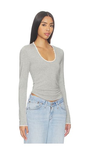 TOP MANCHES LONGUES NERO en . Taille L. Also en M, S, XS - The Line by K - Modalova