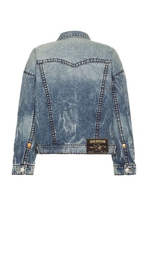VESTE EN JEAN CROPPED SUPER T en . Taille L. Also en XL/1X - True Religion - Modalova